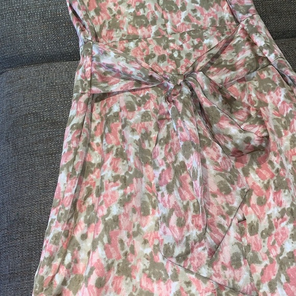 Gently Loved Floral Dress w Bow by Talbots - Picture 6 of 11